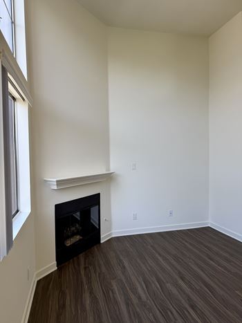 Gas fireplace*